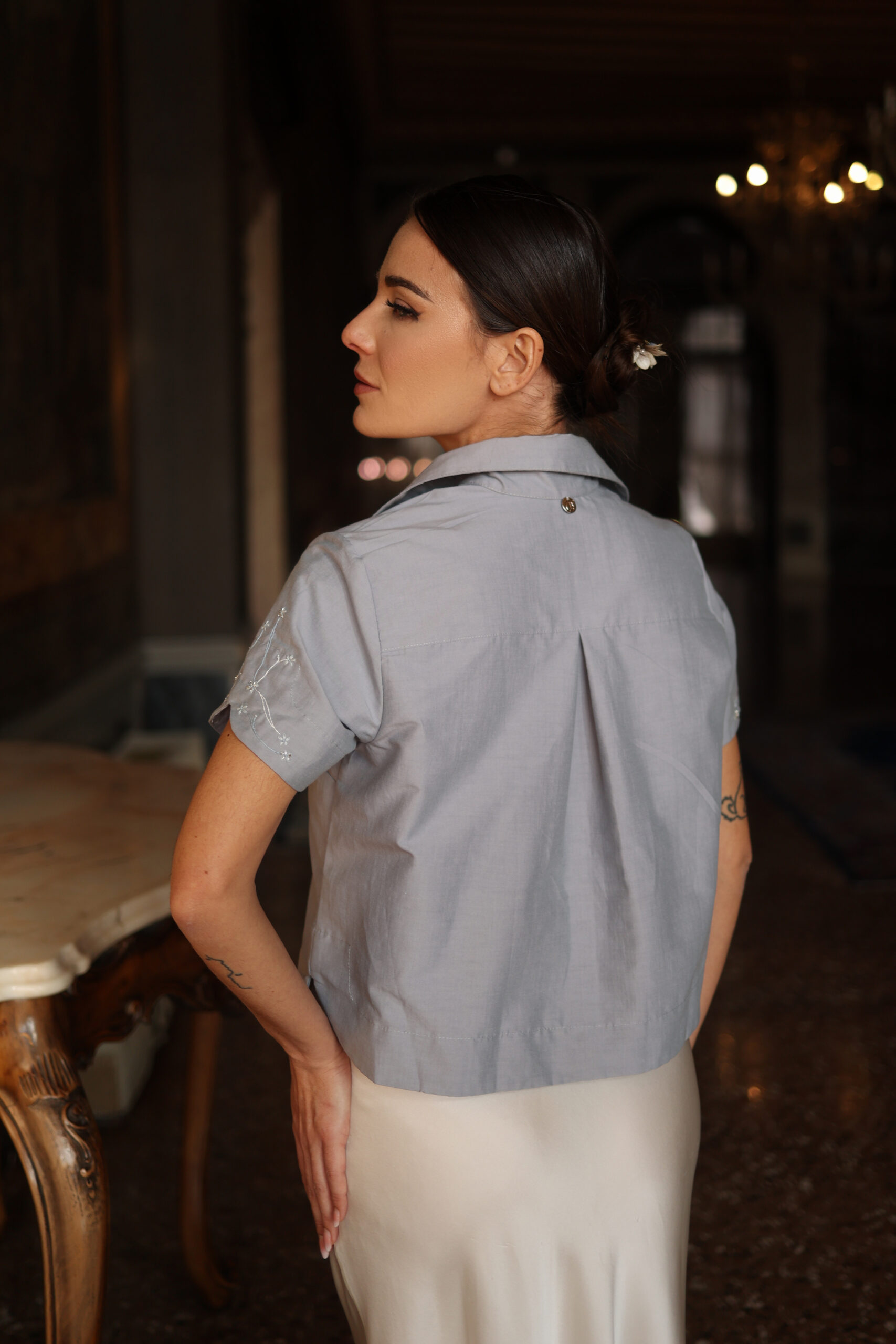 Camisa bordada - Imagem 4