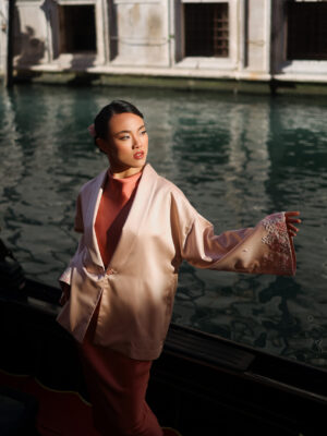 Kimono Blazer - Rosa