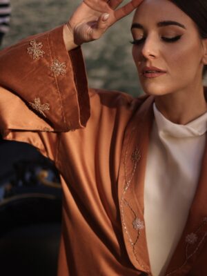 Kimono Blazer - Marrom